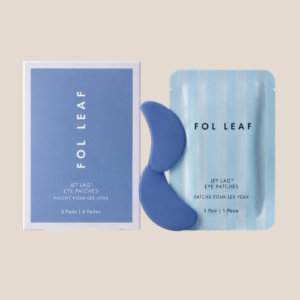 FolLeaf Jet Lag Eye Patches Set